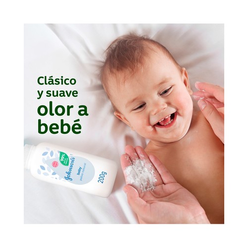 JOHNSON´S Baby Polvo para toda la familia, 99% natural, para pieles sensibles 200 g.