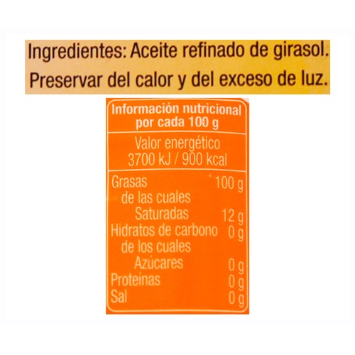 CEXASOL Girasol 1 l.