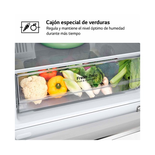 Frigorífico combi 186cm LG GBP61SWPGN NO FROST, clasificación