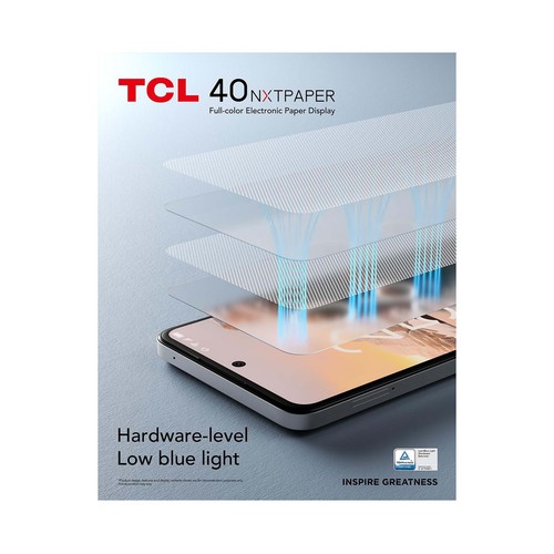 TCL 40 NXTPAPER 4G Opalescent, 256GB + 8GB Ram, Móvil 15,2cm (6,78").