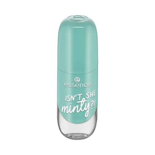 ESSENCE Esmalte de uñas con acabado gel de larga duración y brillo extremo, tono 40 Isn´t she minty?! ESSENCE.