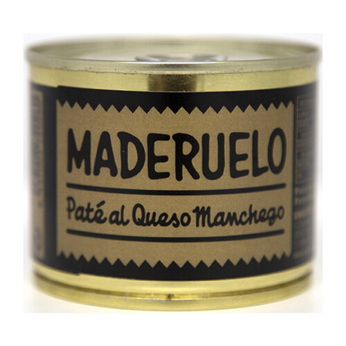 MADERUELO Paté ecológico de queso Manchego ecológico MADERUELO 225 g