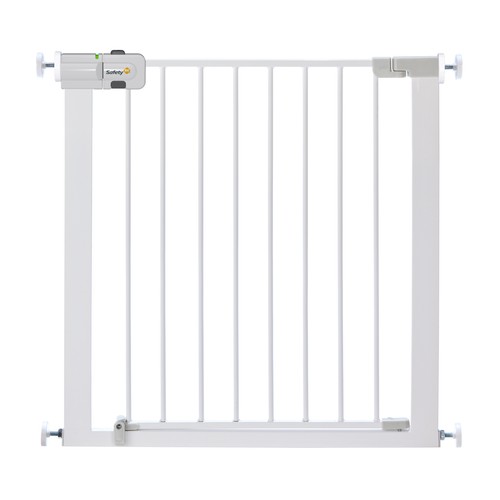 Barrera puerta de 73x73/80cm, color blanco, SAFETY FIRST EASY CLOSE.