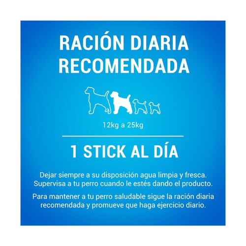 DENTALIFE Snack dental uso diario para perros medianos, PURINA DENTALIFE 42 uds. 966 g.