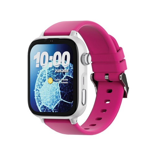 Smartwatch SAVEFAMILY SaveWatch Plus 2, Esfera Blanca, Correa de Silicona Lollipop".