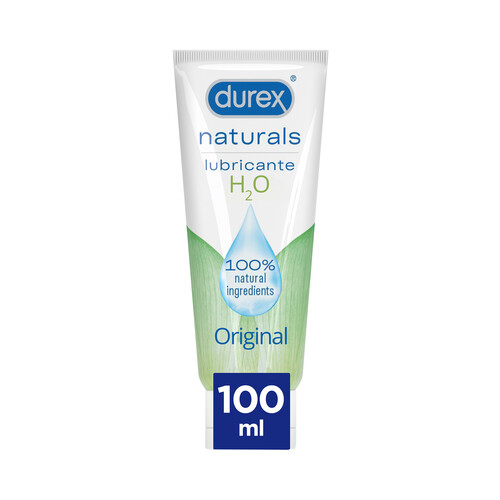 Gel lubricante intimo de origen 100% natural DUREX Naturals 100 ml.