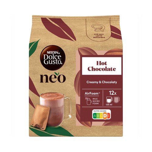 DOLCE GUSTO NEO Chocolate caliente en cápsulas 12 uds. 216 g.