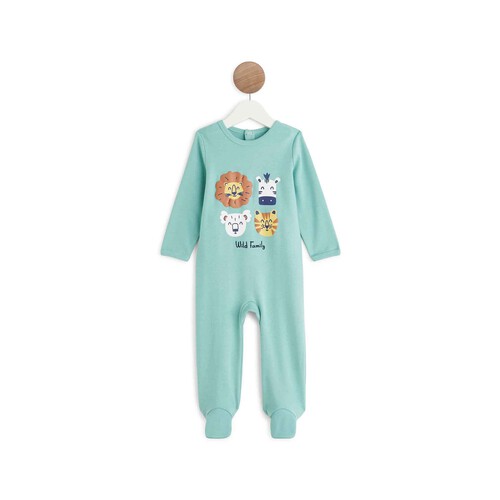 Pijama pelele de algodón para bebé IN EXTENSO, talla 92.
