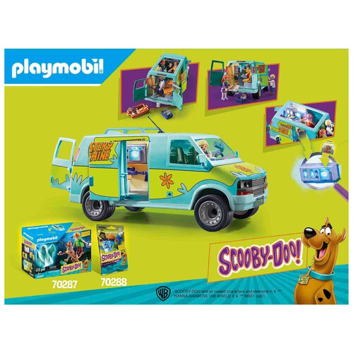 PLAYMOBIL scooby-doo! la máquina del misterio