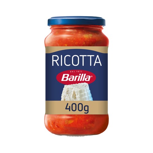 BARILLA Salsa Ricotta con base de tomate 400 g.