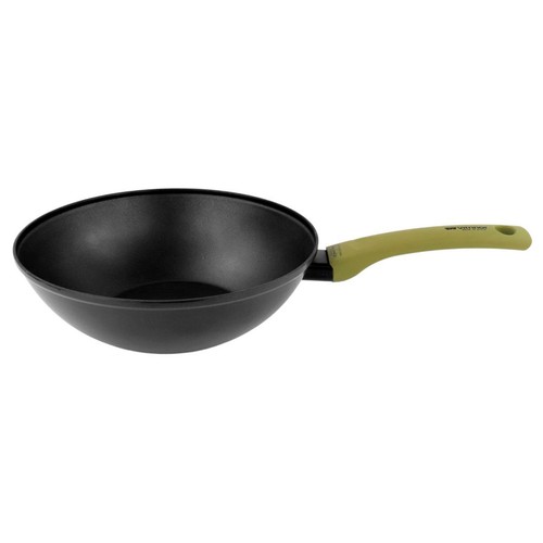 Wok 26cm, acero forjado inducción, VITRINOR Liebana Colección