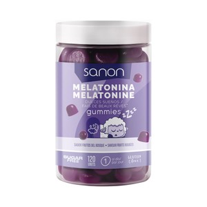 Dulces sueños Gominolas (gummies) de melatonina con sabor a frutos rojos 120 uds.