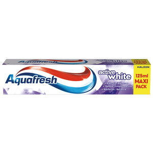 Imagen de AQUAFRESH Active white Pasta de dientes con acción blanqueante 125 ml.