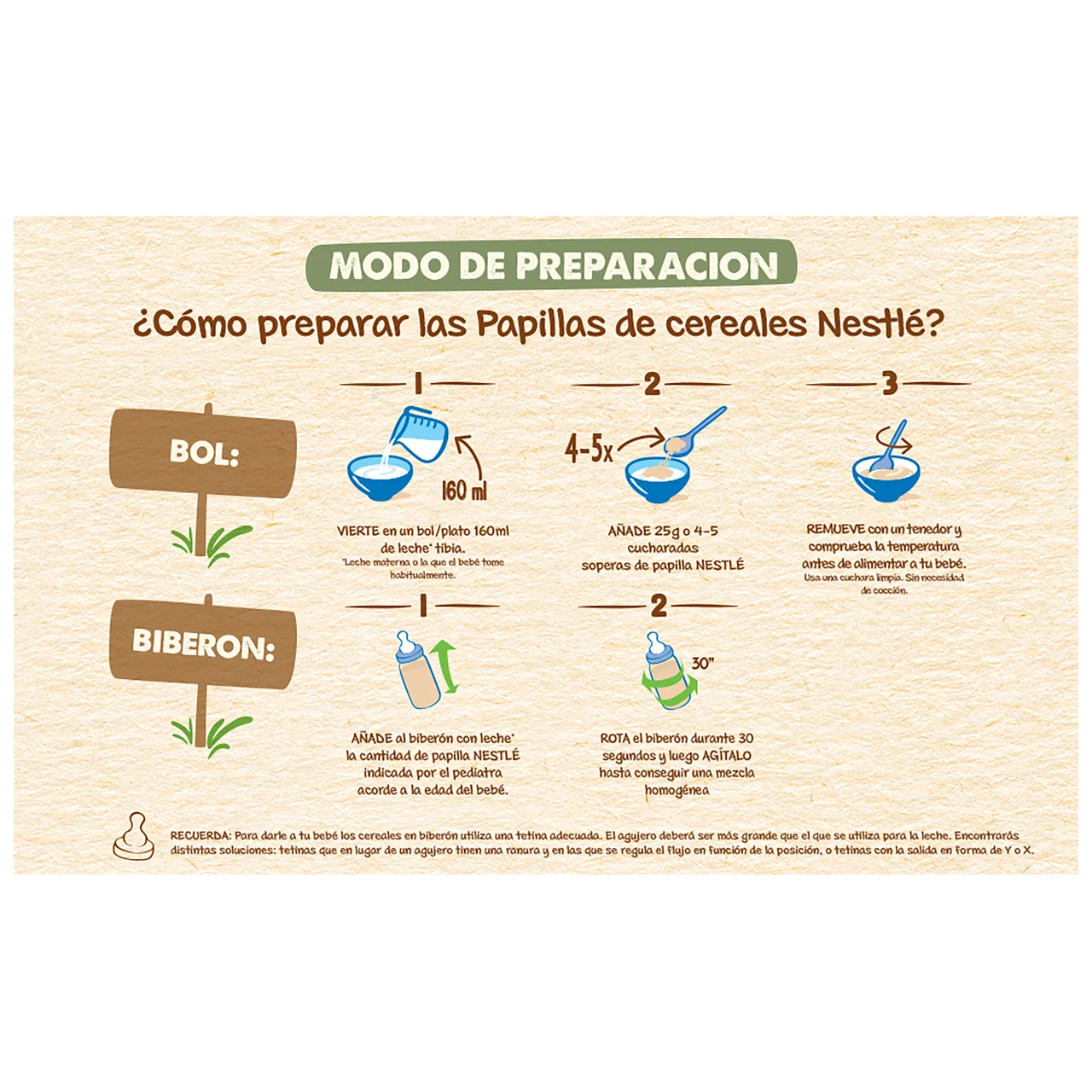 Papilla de 8 cereales con miel a partir de 6 meses 475 g.