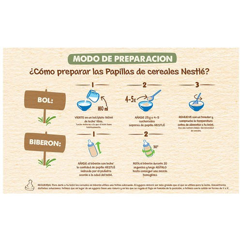 NESTLÉ Papilla de 8 cereales con miel a partir de 6 meses 475 g.