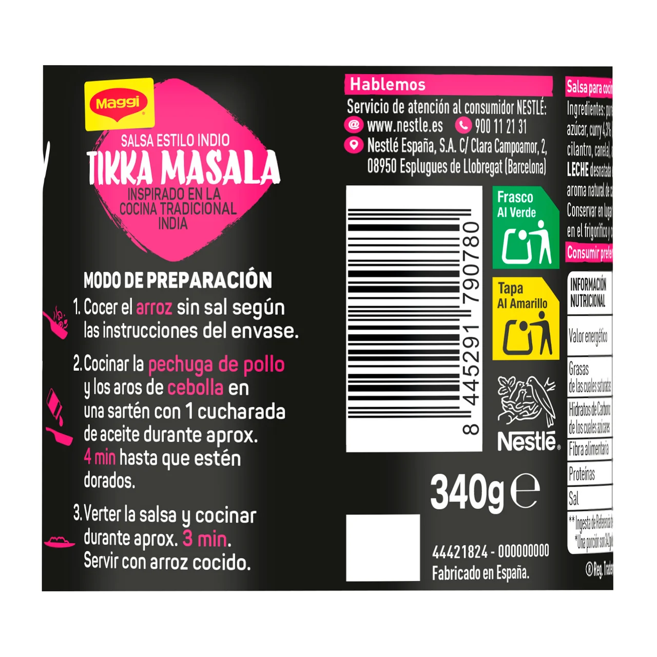 Salsa tikka masala 340 g