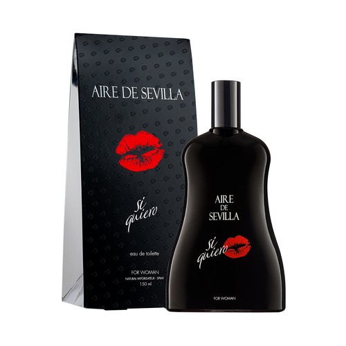 AIRE DE SEVILLA Si quiero Eau de toilette para mujer con vaporizador en spray 150 ml.
