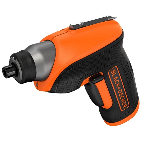 Atornillador eléctrico sin cable, batería litio 3,6V, BLACK + DECKER CS3652LC.