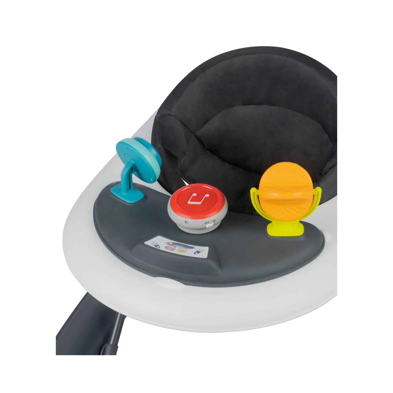 BEBECONFORT Andador Dalia Mineral Graphite, para bebés entre 6 y 18 meses.