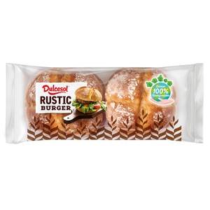 Imagen de DULCESOL Rustic Burger Pan burguer 4 uds. 300 g.