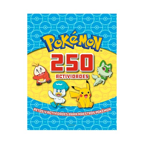 Pokemon. Actividades - 250 actividades. The pokemon company. MONTENA