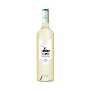 Imagen de EL LISTO DE TURNO Vino blanco verdejo con D.O. Rueda botella 75 cl.
