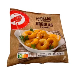 Imagen de AUCHAN Anillas de pota a la romana 400 g. Producto Alcampo