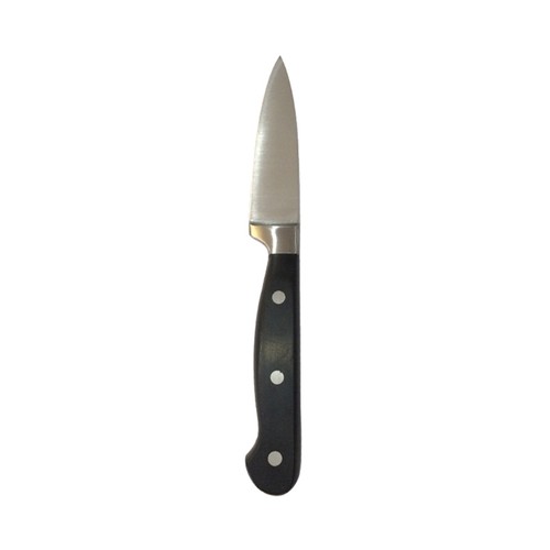 Cuchillo pelador/mondador con hoja de acero inoxidable de 9cm y mango forjado, ACTUEL.