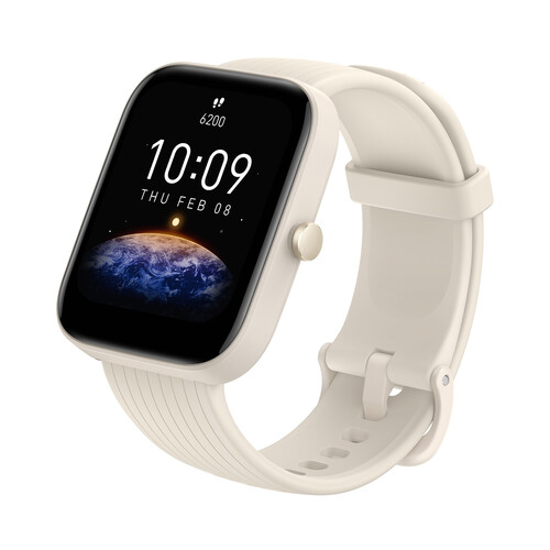 AMAZFIT Bip 3 Pro blanco,  Smartwatch 4,29cm (1,69), frecuencia cadiáca, 60 modos.