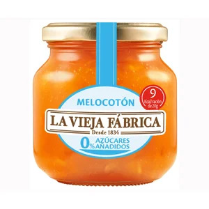 LA VIEJA FABRICA Mermelada de melocotón 0% 245 g.