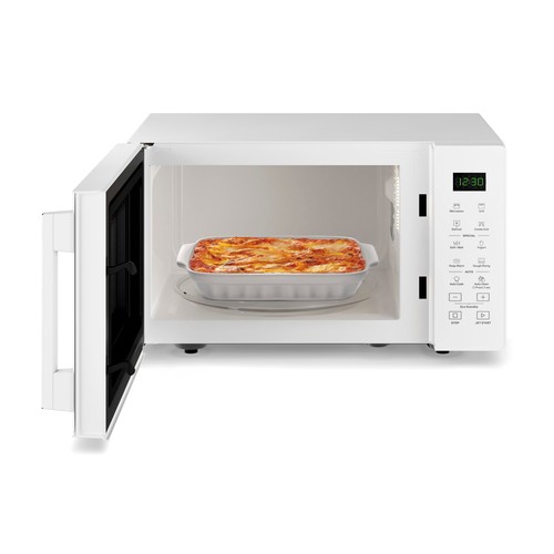 Microondas con grill WHIRLPOOL MWP 253 W, color blanco, capacidad 25L, potencia 900W, grill: 1000W.