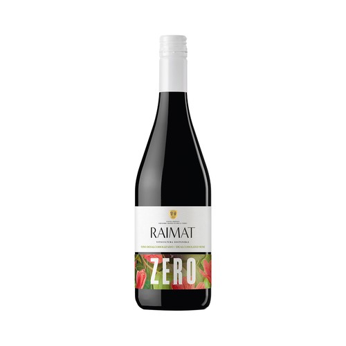 RAIMAT Zero Tinto ecológico 0% alcohol botella 75 cl.