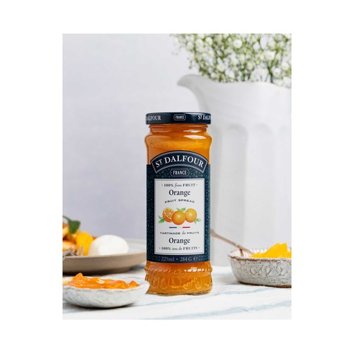 ST.DALFOUR Mermelada de naranja con piel 284 g.