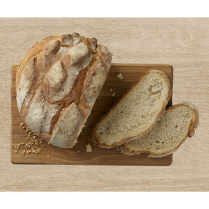 Imagen de Hogaza de pan rústico en rebanadas con masa madre de Fabricación Propia 800 g.