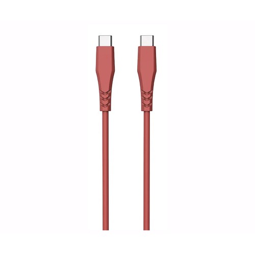 Cable USB C a USB C QILIVE, color rojo