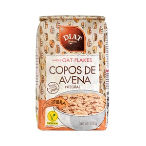 Imagen de DIAT RADISSON Copos de avena integral, con alto contenido en fibra 500 g.