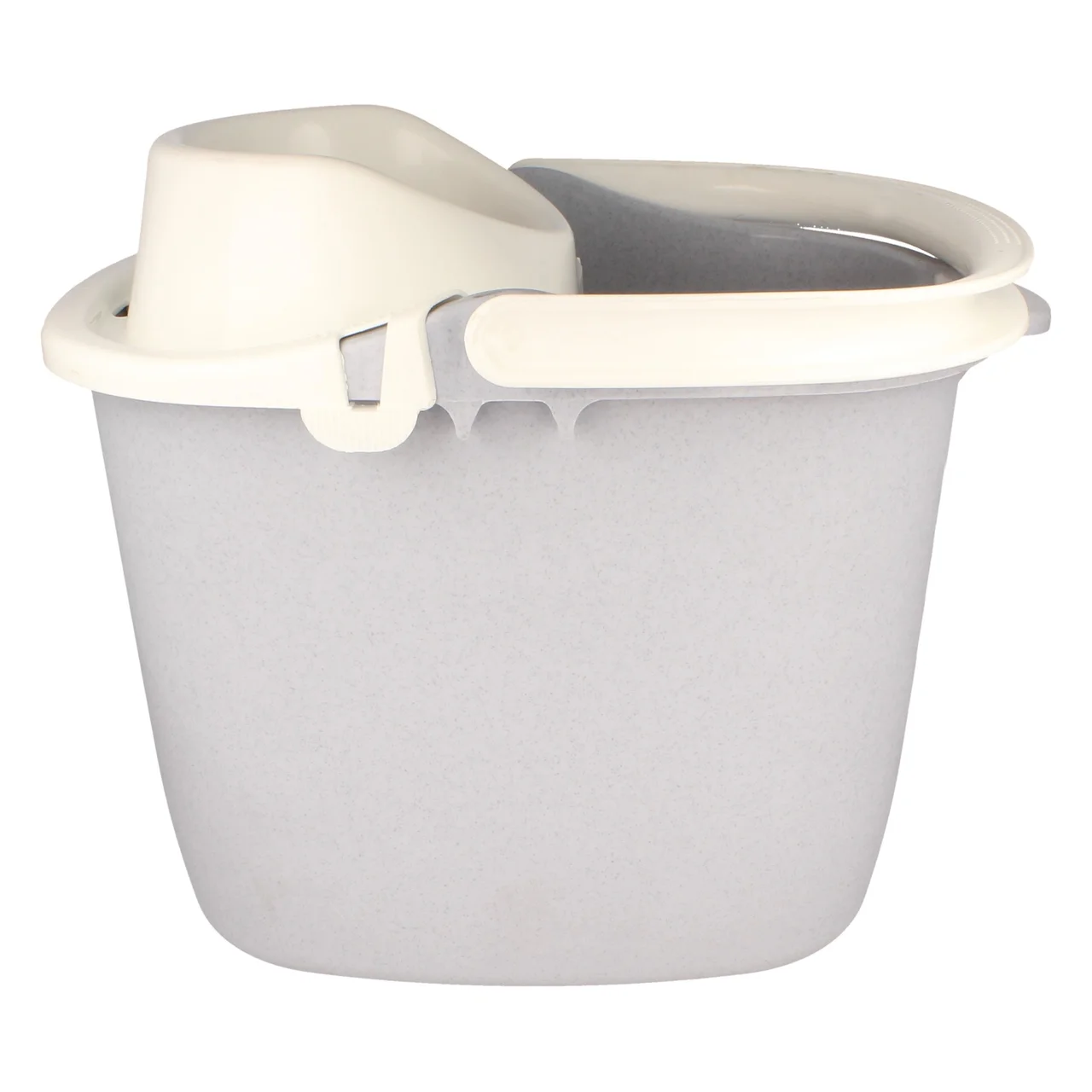 Cubo de fregar con escurridor, capacidad 15 litros