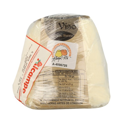 QUESOS TRADICIONALES DE ESPAÑA Queso de vaca Afuega"l Pitu QUESOS TRADICIONALES DE ESPAÑA EL VISO 300 g.