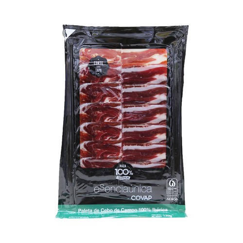 COVAP Paleta cebo de campo 100% raza ibérica corte tipo tapa 120 g.