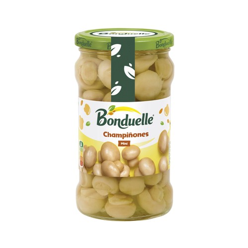 BONDUELLE Champiñones enteros mini frasco de 170 g