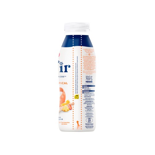 NESTLÉ Kéfir líquido para beber con sabor tropical 491 ml.
