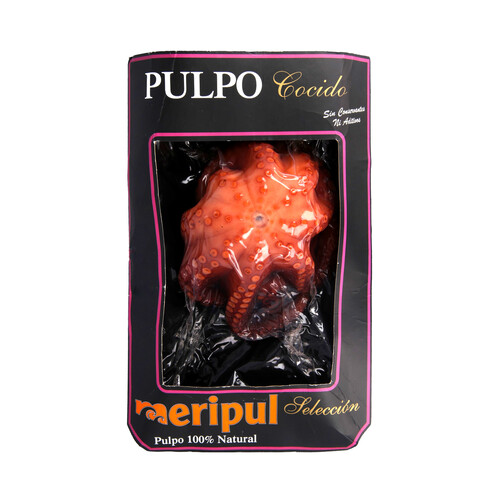 MERIPUL Pulpo entero cocido selección MERIPUL 450 g.