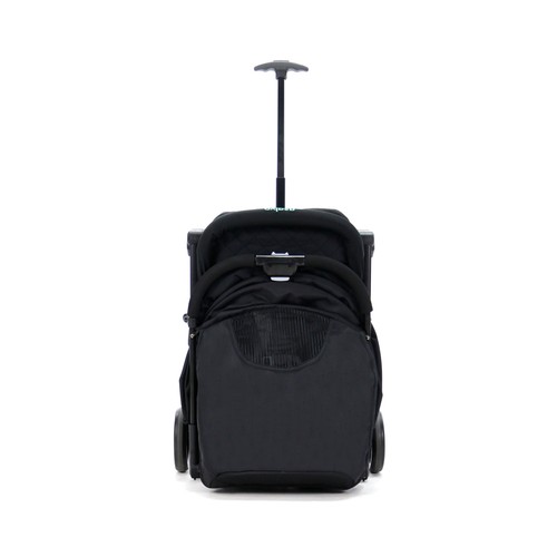 Silla de paseo para bebé, color negro, ASALVO Travel +.