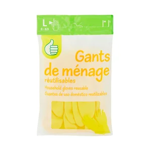 PRODUCTO ECONÓMICO ALCAMPO Guantes reutilizables talla g 2 uds.