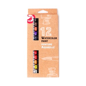 Imagen de 12 Tubos Pintura Acuarela 6 ml ALCAMPO