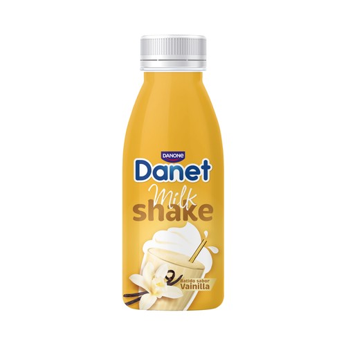 DANET Milkshake Batido sabor a vainilla 250 ml.