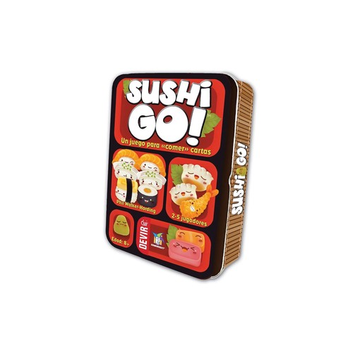 Juego de mesa Sushi & Go!, entre 2 y 5 jugadores, DEVIR.