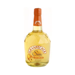 GRANPECHER Licor de melocotón sin alcohol GRANPECHER botella de 70 cl.