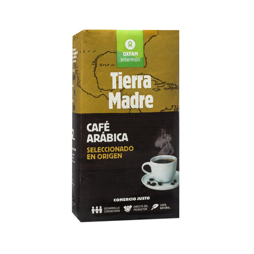 INTERMÓN OXFAM TIERRA MADRE Café 100% Arábica 250 g.