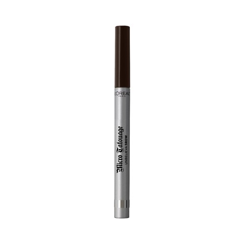 L´ORÉAL PARIS Micro tatouage  tono 109 Ebony Lápiz de cejas efecto Micro-Blanding, resistente al agua y a roces.